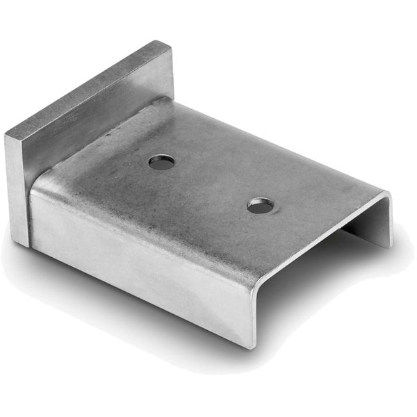 Metallwinkel mit Bohrlöchern