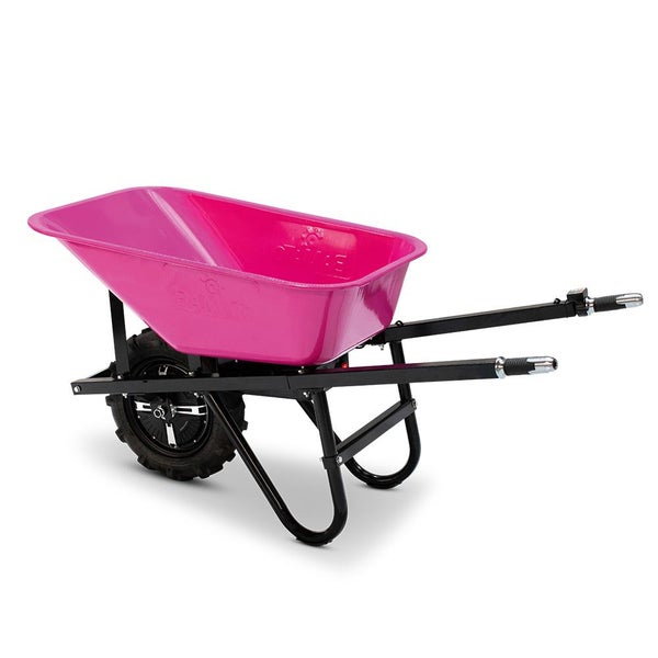 BAMATO MTR-155 Elektrische Schubkarre - Pink Edition für Garten und Hof