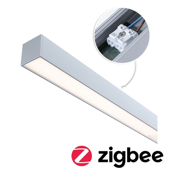 Linion Einspeisung Power Channel Zigbee 230/24V 17W Chrom matt 1m