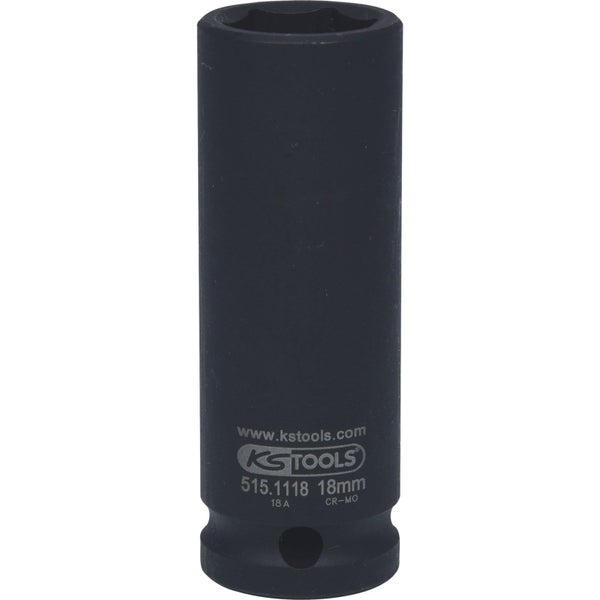 KS Tools Steckschlüssel-Einsatz, lange Ausführung, 18 mm