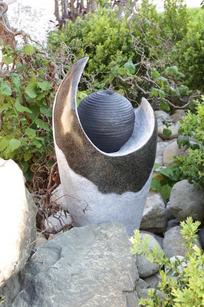Gartenbrunnen Springbrunnen Brunnen FoSferico für Aussen + Innen 70cm 10558