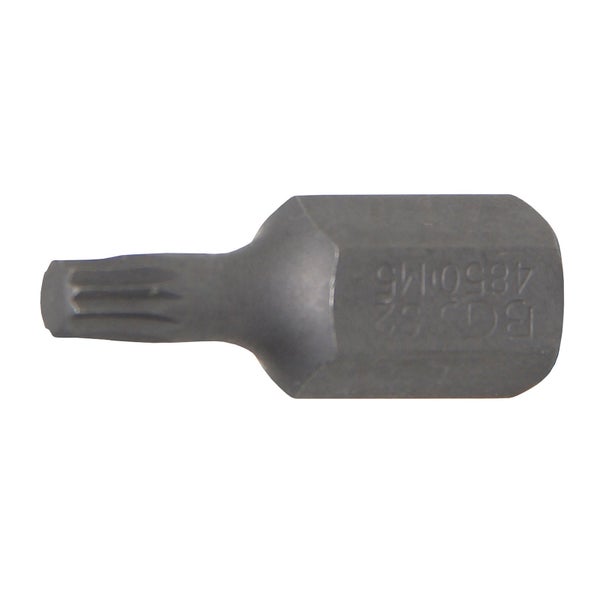 BGS Bit Antrieb Außensechskant 10 mm (3/8) Innenvielzahn (für XZN) M5 - 4850