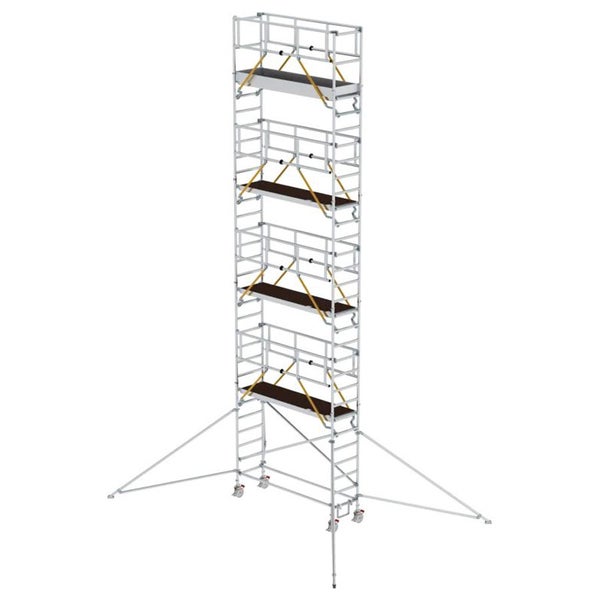 MUNK Rollgerüst SG mit Ausleger 0,75x2,45m Plattform 10,39m AH