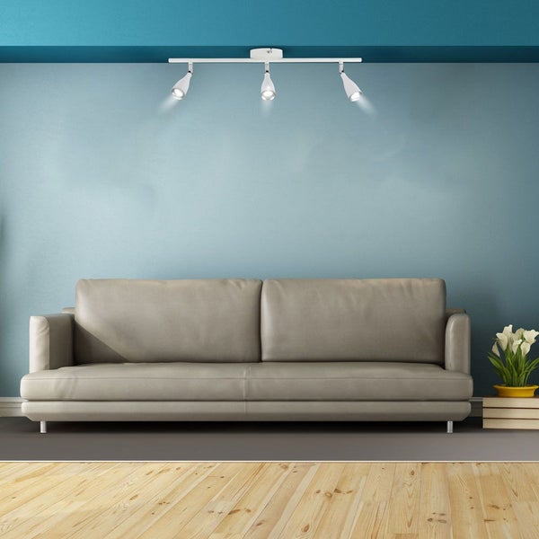 V-TAC VT-813-W-N - LED-Wandleuchten mit Dreifachkopf - IP20 - Weiß - 13.5W - 1260 Lumen - 3000K