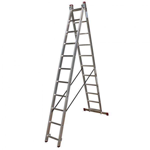 Aluminium Bockleiter im A-Zustand