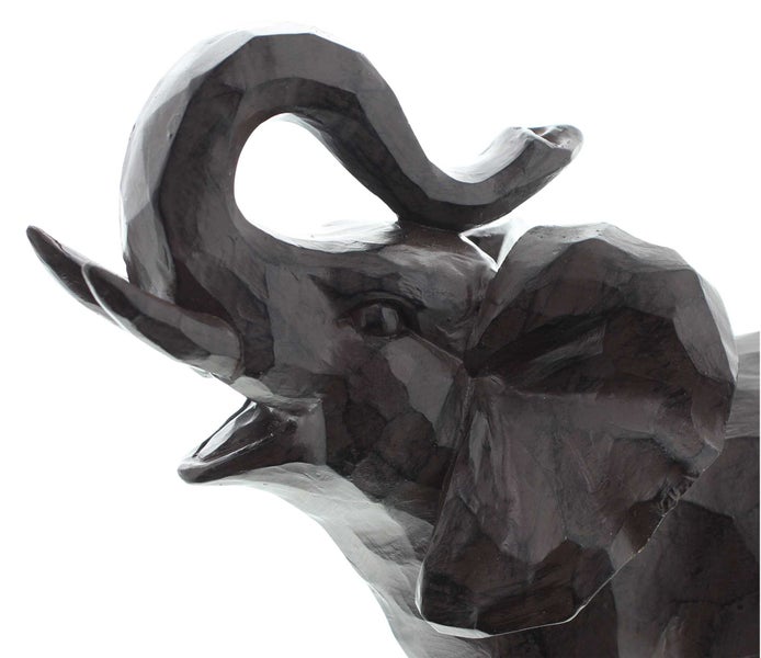 FRANK FLECHTWAREN | Figur Elefant, groß, POLYRESIN, 23 x 11 x 24,5 cm