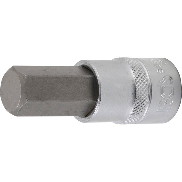 BGS Bit-Einsatz Antrieb Innenvierkant 12,5 mm (1/2) Innensechskant 17 mm - 5052-17