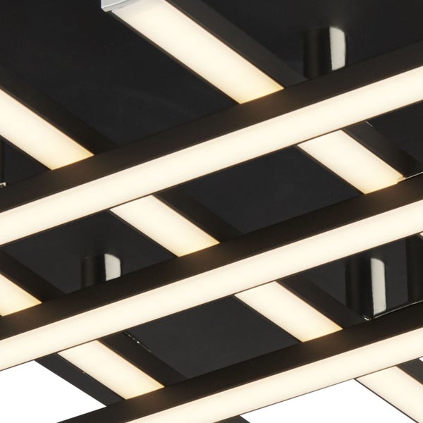 Moderne Deckenleuchte mit linearem Design und LED-Beleuchtung