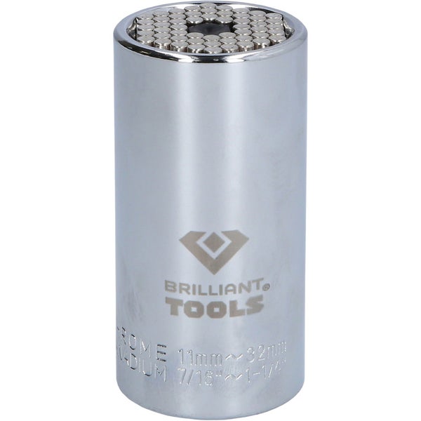 BRILLIANT TOOLS 1/2 Universal-Stecknuss 11 - 32 mm - BT022899
