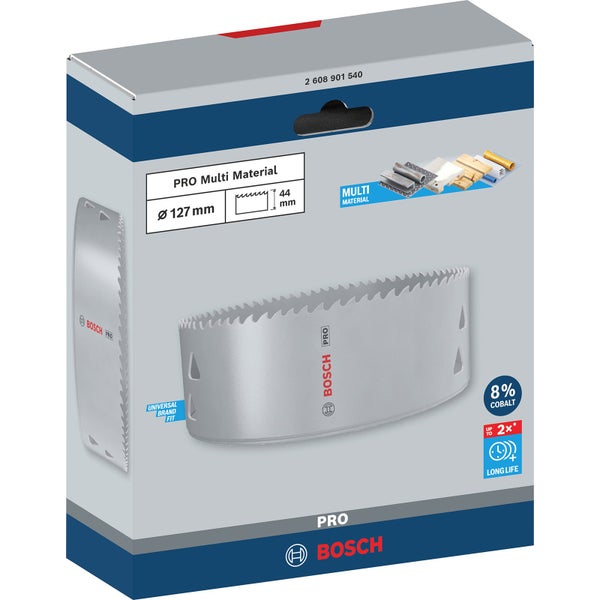 Bosch Pro Lochsäge Multi Material, 127 Millimeter Durchmesser