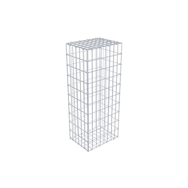 Gabione 100 cm x 30 cm x 40 cm (L x H x T), Maschenweite 5 cm x 10 cm, C-Ring