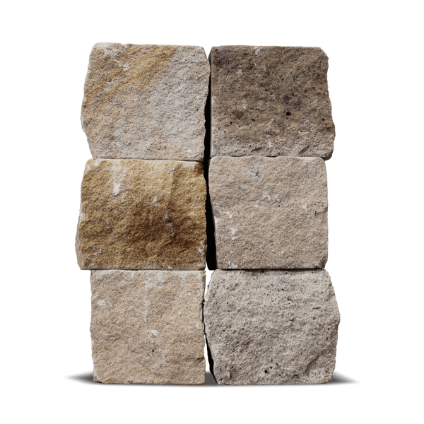 Galamio Sandsteinpflaster 15/17 » gesägt & gebrochen « 1000kg
