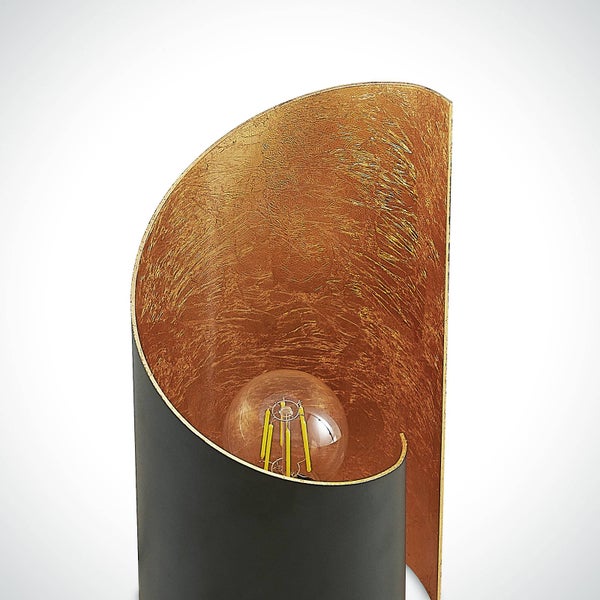 Dekorative Tischleuchte mit modernem Design und Edison-Glühbirne