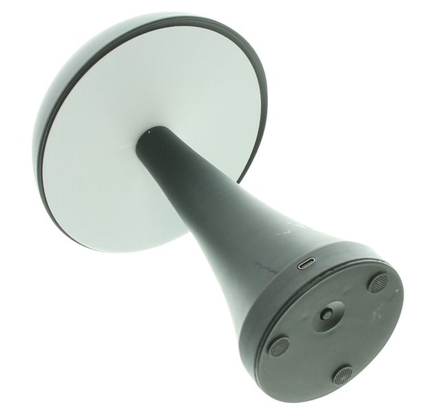 FRANK FLECHTWAREN | LED-Lampe Pilz, METALL, KUNSTSTOFF, 15,5 x 15,5 x 21,5 cm