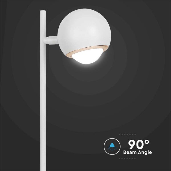 V-TAC VT-7506-W - Table Lamps - IP20 - White Body - 5 Watt - 500 Lumen - 3000K