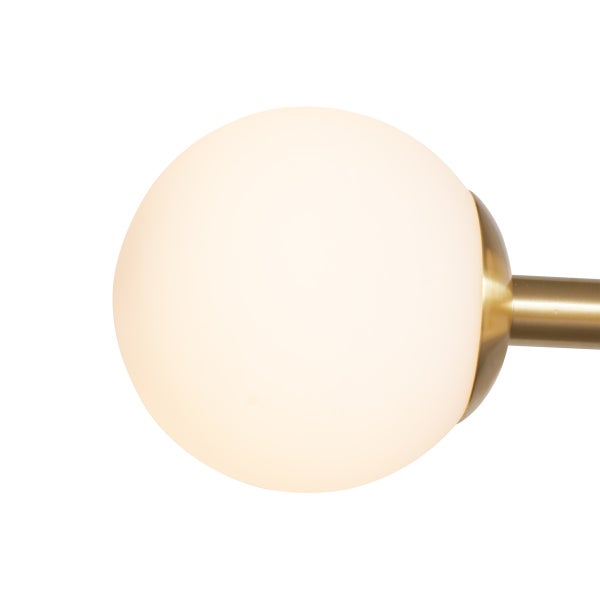 Kugelförmige Leuchte mit Fassung