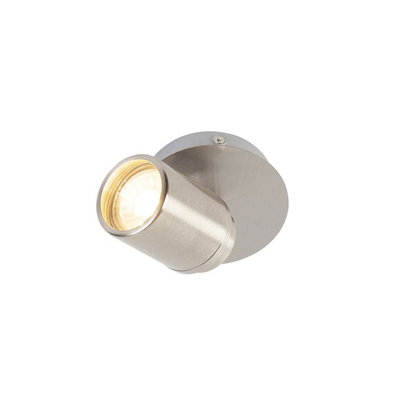 Wandleuchte aus Metall mit verstellbarem Spot