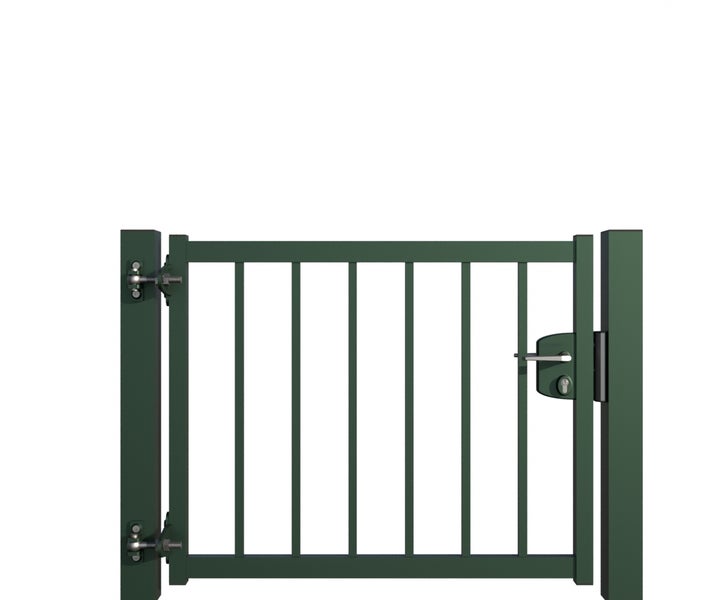 Gartentor mit Schloss und Beschlägen