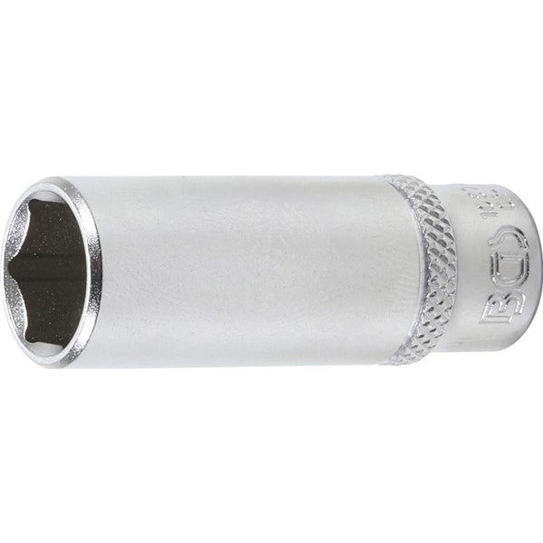 BGS Steckschlüssel-Einsatz Sechskant tief Antrieb Innenvierkant 6,3 mm (1/4) SW 1/2 - 10674