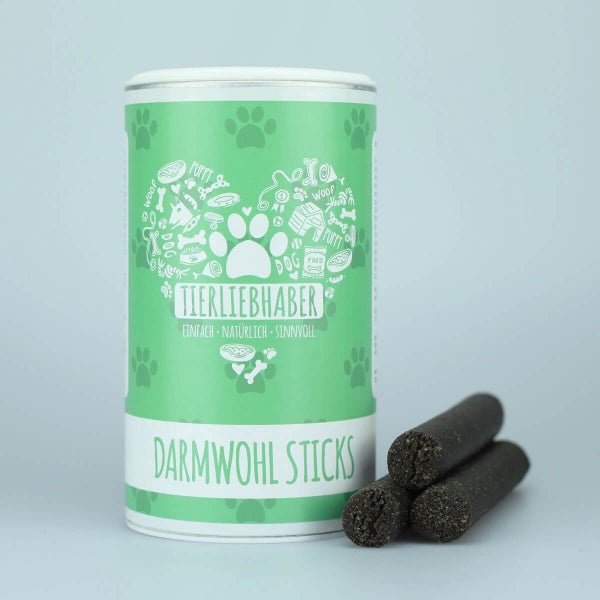 Darmwohl Sticks - Funktionssnack und Nahrungsergänzung für Hunde - 350g