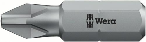 Wera Bitgroßpackung (20 Stk.) 1/4″ PZD 2 Länge 25 mm - 5057760001