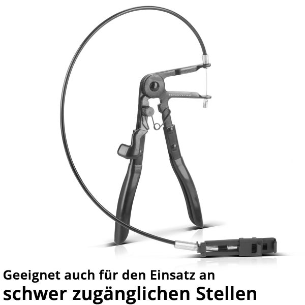 Schlauchschellen-Zangen 9-teiliges Set Montage von Schlauchschellen