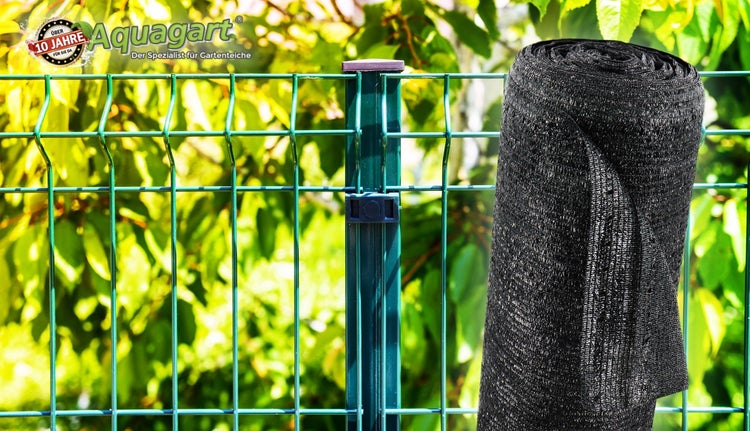 90m Schattiernetz Zaunblende Tennisblende Windschutznetz Sichtschutzzaun 90g 2m