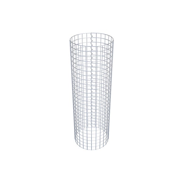 Gabionensäule Durchmesser 42 cm MW 5 x 5 cm rund - Höhe: 130 cm