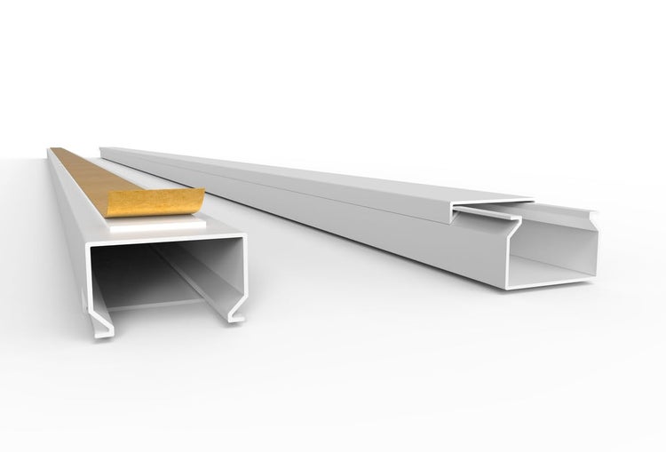 CILSON WDK2516SW Art.-Nr. 6700130.1 Kabelkanal Selbstklebend 25x16mm Weiß - 1 m / 1000 mm, Breiter Kabelschutz, Leicht zu Installieren