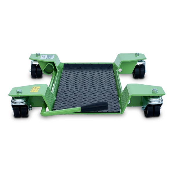 Rangierhilfe für Fahrzeuge mit Rollen