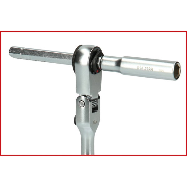 Gabelschlüssel isoliert, 6 Millimeter