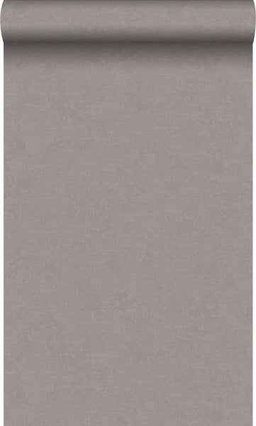 Origin Wallcoverings Tapete Uni Taupe und Bronze - 53 cm x 10,05 m - 346205