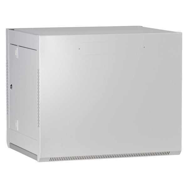 ProfiPatch Netzwerkschrank Wandgehäuse 19 Zoll 6HE montiert Tiefe 500mm grau