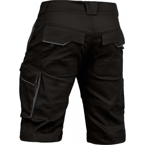 Leibwächter Arbeitshose kurz - Short - schwarz/grau Gr. 46 Herren
