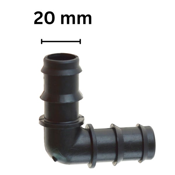 PE Winkel 20 mm – PE-Rohr Winkelstück