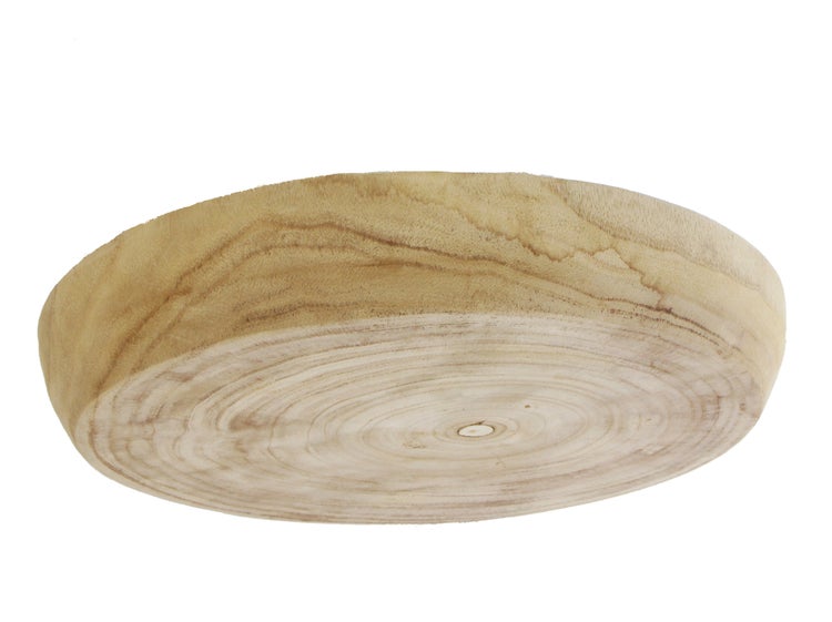 FRANK FLECHTWAREN | Schale Wood, rund, HOLZ, Ø 36 x 6 cm, ohne Deko