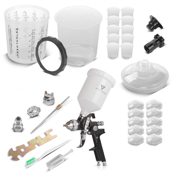 STAHLWERK Lackierpistole mit Zubehör