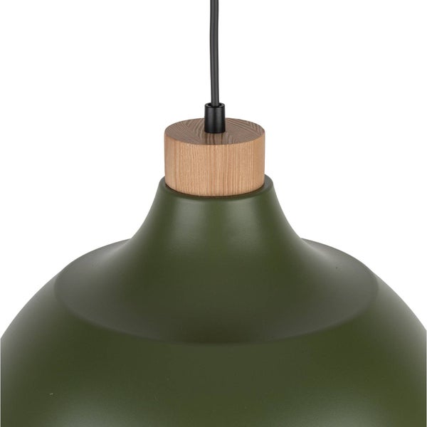 Envostar Pendelleuchte Kaitt (Skandinavisch) in Grün aus Metall (1 flammig, E27) - Deckenlampe Esstischlampe Hängelampe Hängeleuchte Wohnzimmerleuchte
