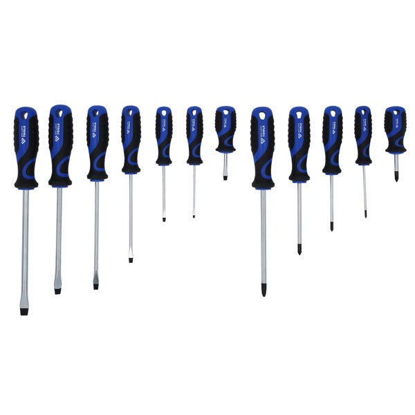 BRILLIANT TOOLS Schraubendreher-Satz 12tlg. Schlitz PH - BT033012