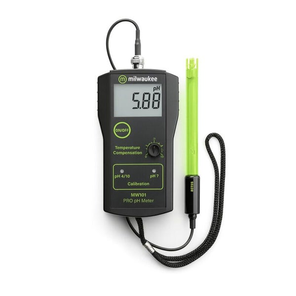 Milwaukee Logo pH-Meter mit Elektrode