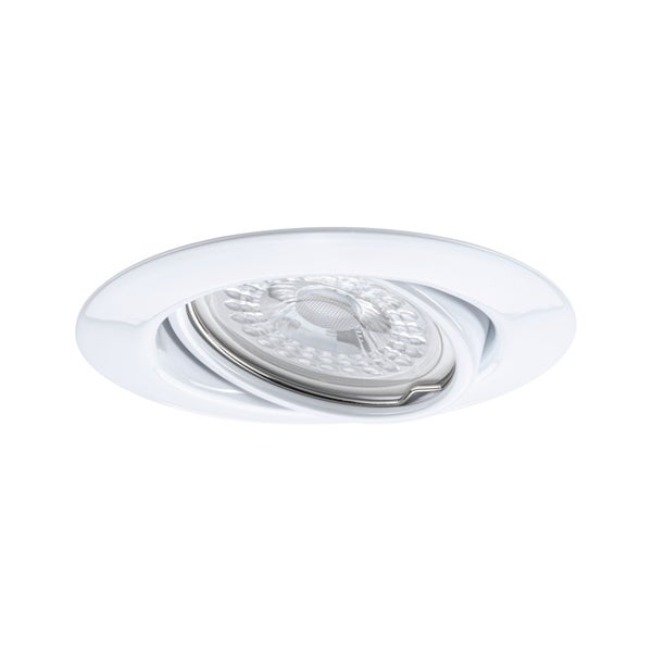 LED Einbauleuchte 3-Step-Dim Base Basisset schwenkbar rund 90mm 20° GU10 3x5W 3x350lm 230V dimmbar 3000K Weiß