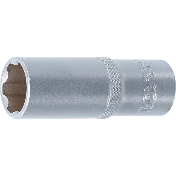 BGS Steckschlüssel-Einsatz Super Lock tief Antrieb Innenvierkant 12,5 mm (1/2) SW 20 mm - 9358