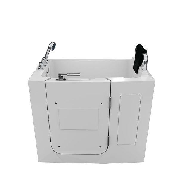Sitzbadewanne Senioren Sitzwanne Tür S08-TH-B-R 110x68cm