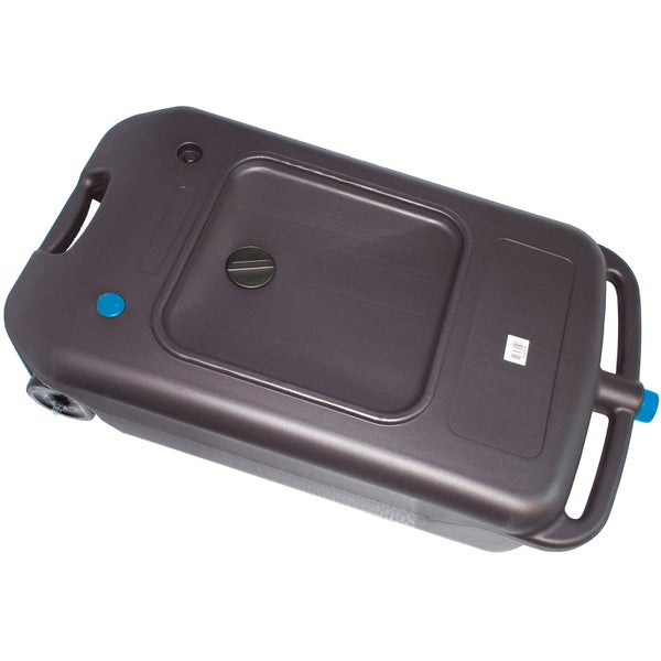 Altölauffangwanne mit Rädern und Griffen