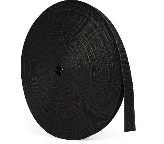 Rolle mit Gurtband aus Textilmaterial