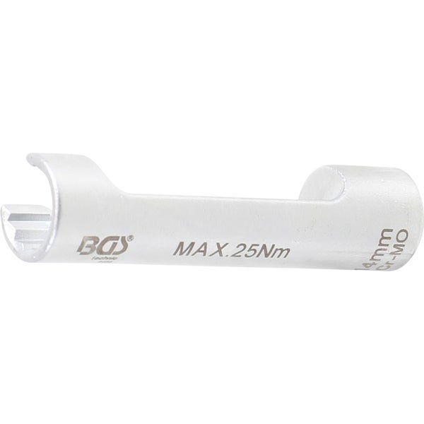 BGS Spezial-Schlüssel für Einspritzleitungen für Mercedes-Benz Antrieb 10 mm (3/8) SW 14 mm - 8469