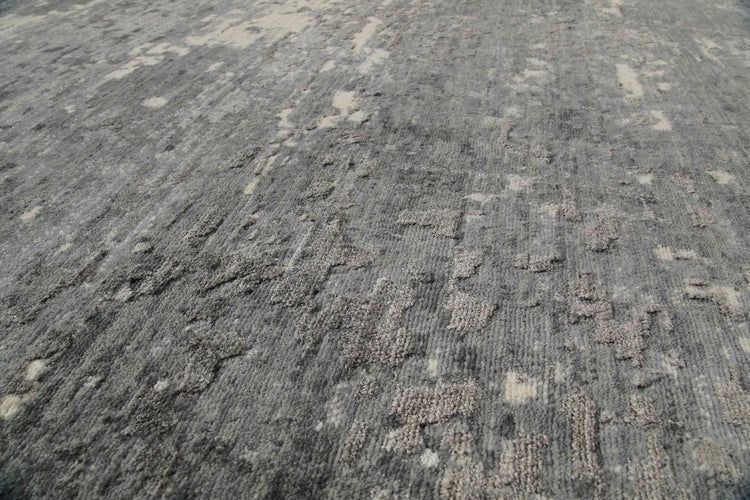 Esprit Kurzflor Teppich Grau aus Wolle Brookville 200x300 cm