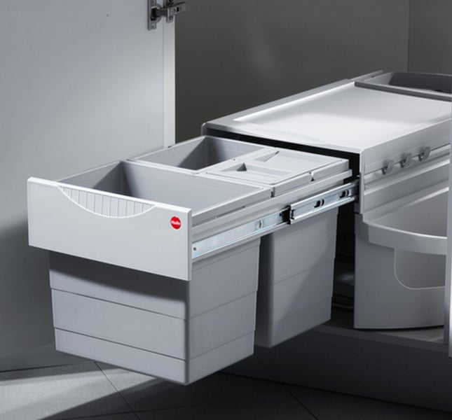 Abfalltrennsystem mit mehreren Behältern für Küchenschränke
