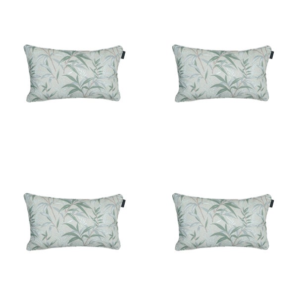 Dekokissen Palma natur - ca. 30x50 cm - 4er-Set