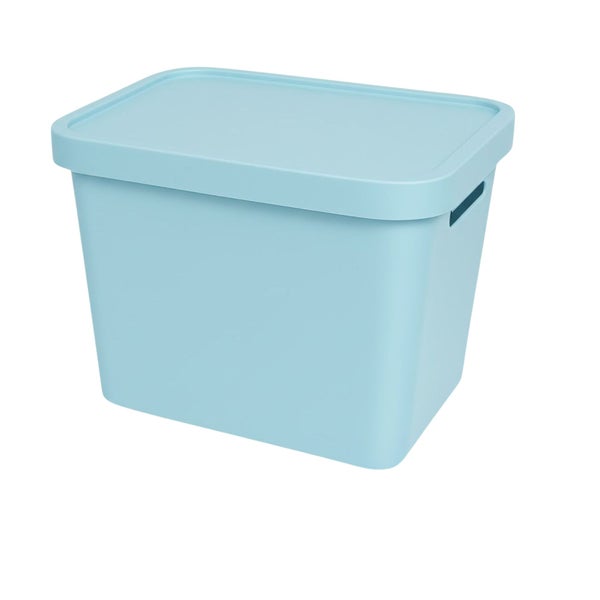 Aufbewahrungsbox aus Kunststoff mit Deckel